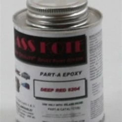KLA204 KLASS KOTE PART A EPOXY DEEP RED 8 OZ.