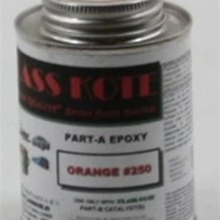 KLA250 KLA250 KLASS KOTE PART A EPOXY ORANGE 8 OZ.