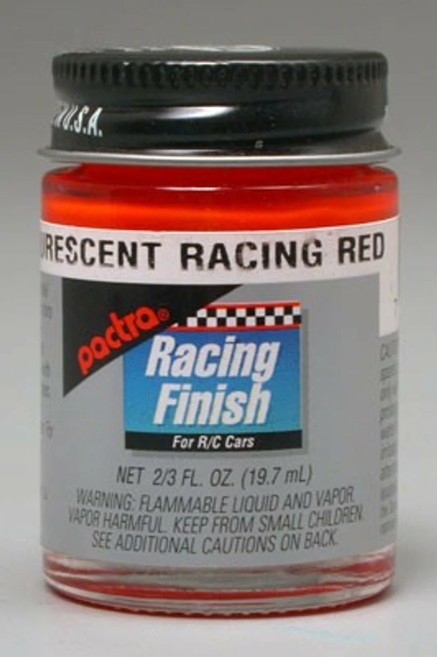 PAC83 PACTRA POLYCARB FLRS RACE RED 2/3 OZ
