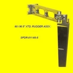 SPEEDMASTER SPDR-011-60-5 SPEED MASTER RUDDER ASSEMBLY 60 XTD 5IN