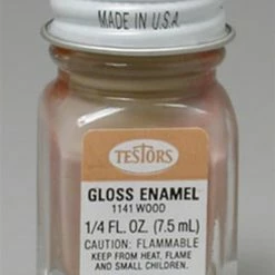TES1141 Testors Wood 1/4 Oz