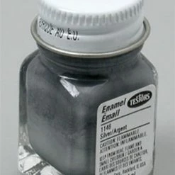 TES1146 Testors Silver Metallic 1/4 Oz