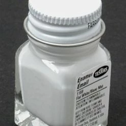 TES1168TT Testors Flat White 1/4 Oz