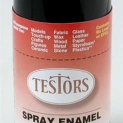 TES1203 Testors Spray Red 3 Oz