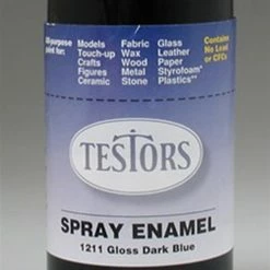 TES1211 Testors Spray Dark Blue 3 Oz