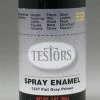 TES1237 Testors Spray Primer Semi-Gloss 3 Oz