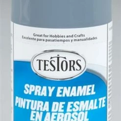 TES1238 Testors Spray Gray 3 Oz