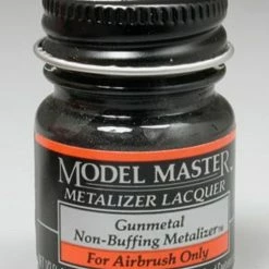 TES1423 Testors Model Master Metal No Buff Metallic 1/2 Oz