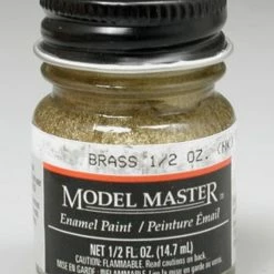 TES1782 Testors Model Master Brass 1/2 Oz