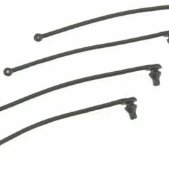 TRA5750 Traxxas Body Clip Retainer Black Spartan (4)