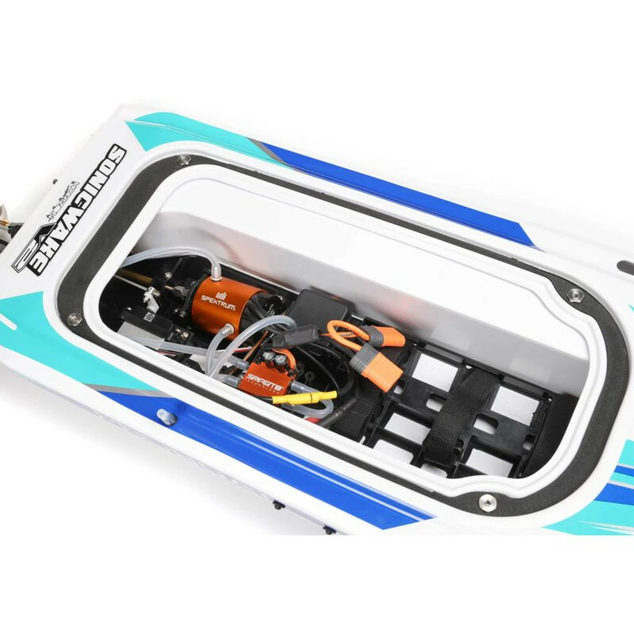 PRO BOAT PRB08032V2T2 PROBOAT Sonicwake V2 36" Self-Righting Brushless Deep-V RTR, White - Image 2