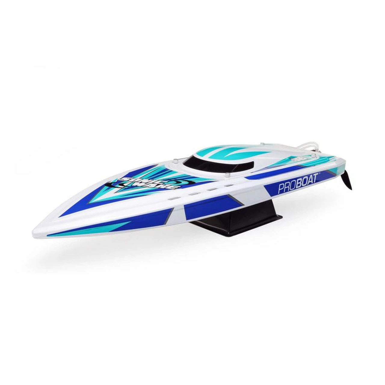 PRO BOAT PRB08032V2T2 PROBOAT Sonicwake V2 36" Self-Righting Brushless Deep-V RTR, White - Image 3