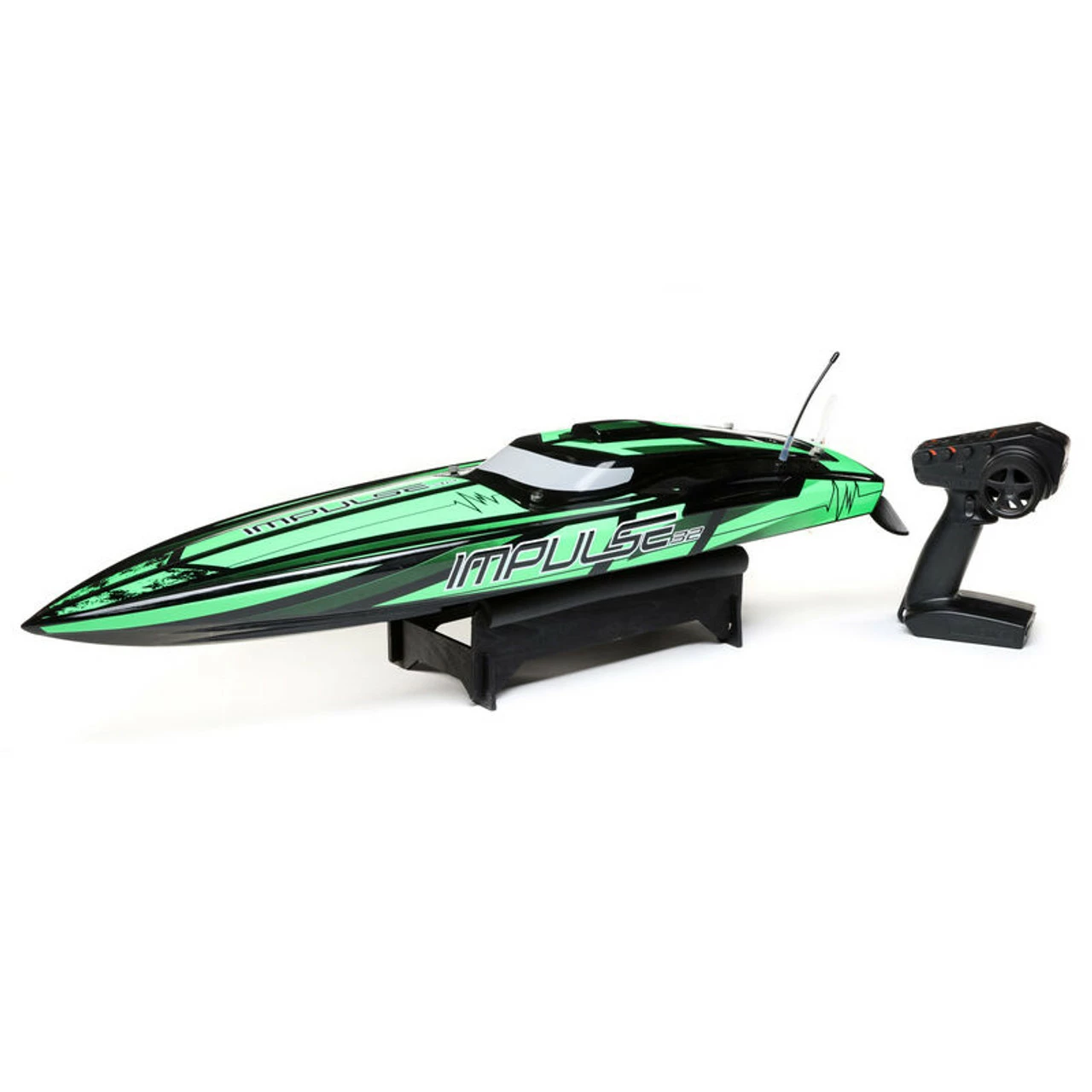 PRO BOAT PRB08037T1 ProBoat Impulse 32" Brushless Deep-V RTR With Smart, Black/Green - Image 12