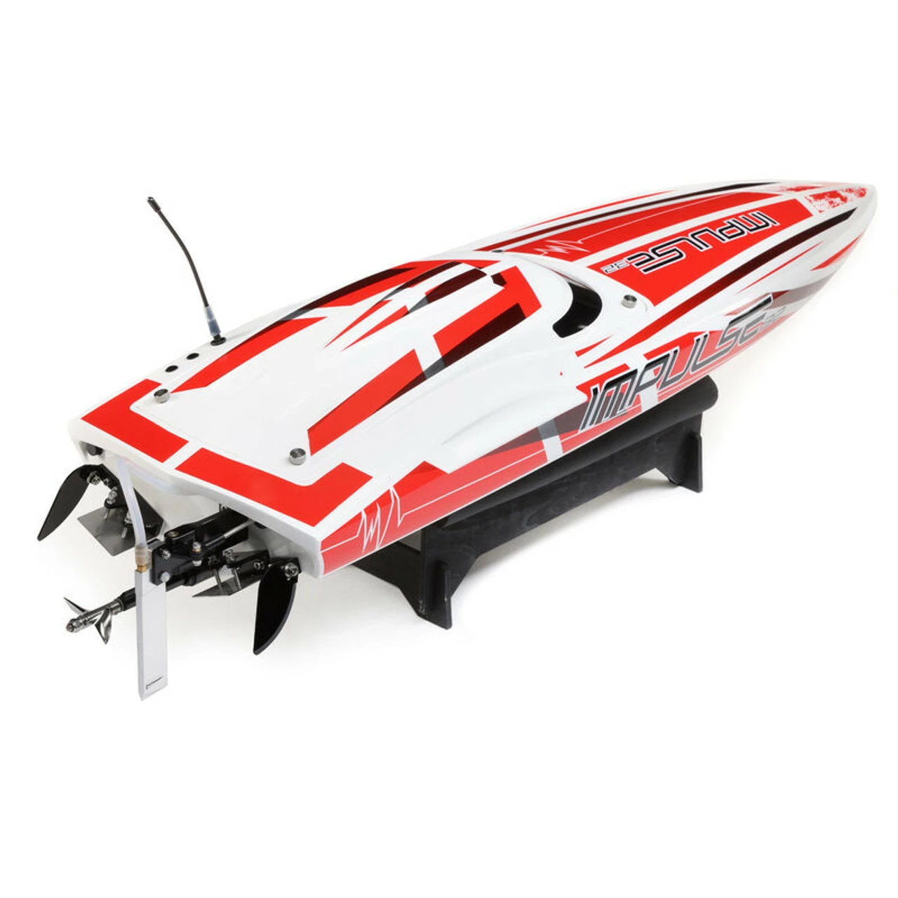 PRO BOAT PRB08037T2 ProBoat Impulse 32" Brushless Deep-V RTR With Smart, White/Red - Image 6