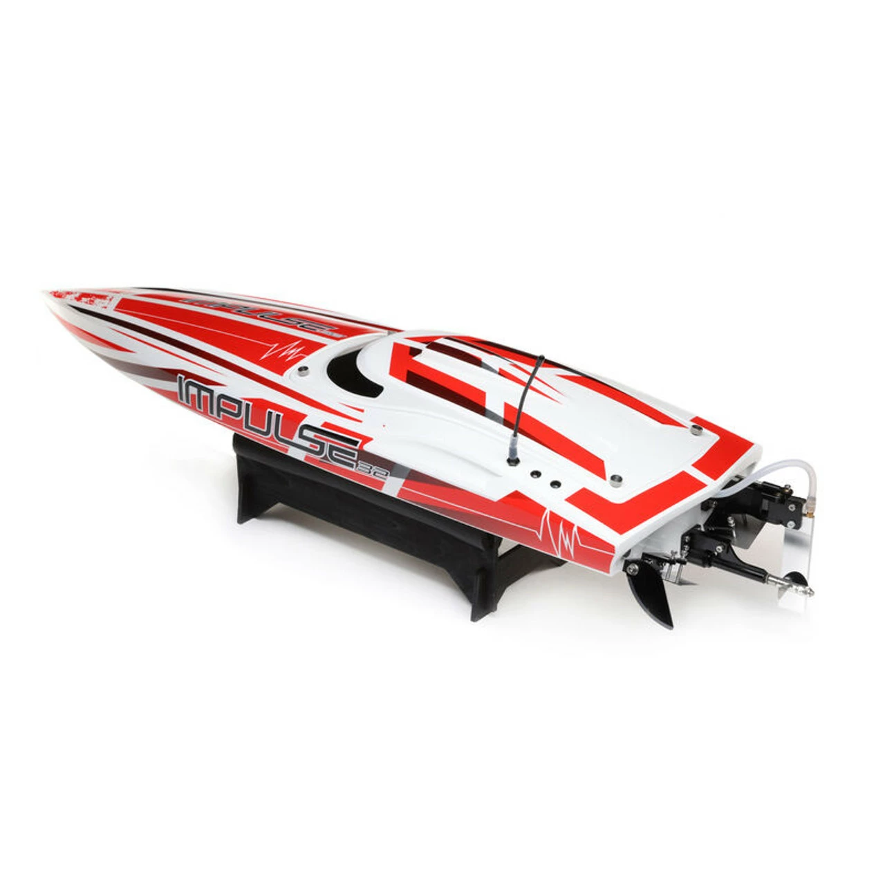 PRO BOAT PRB08037T2 ProBoat Impulse 32" Brushless Deep-V RTR With Smart, White/Red - Image 7