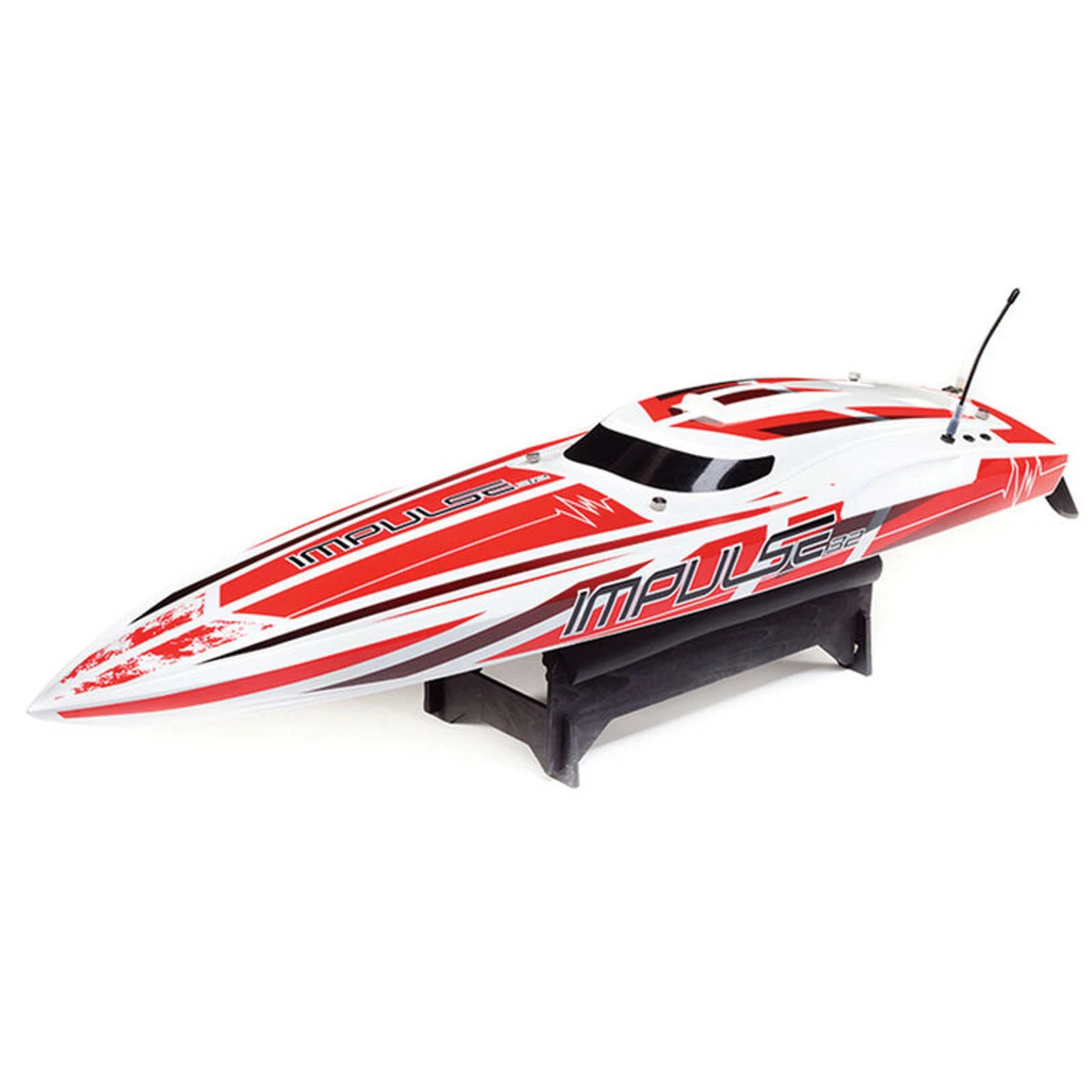 PRO BOAT PRB08037T2 ProBoat Impulse 32" Brushless Deep-V RTR With Smart, White/Red