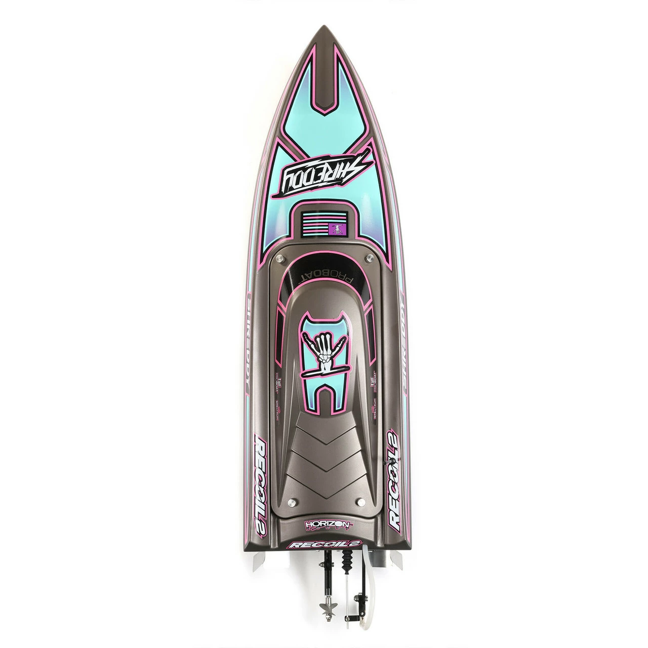 PRB08041T2 PRO BOAT Recoil 2 26" Self-Righting Brushless Deep-V RTR, Shreddy - Image 3