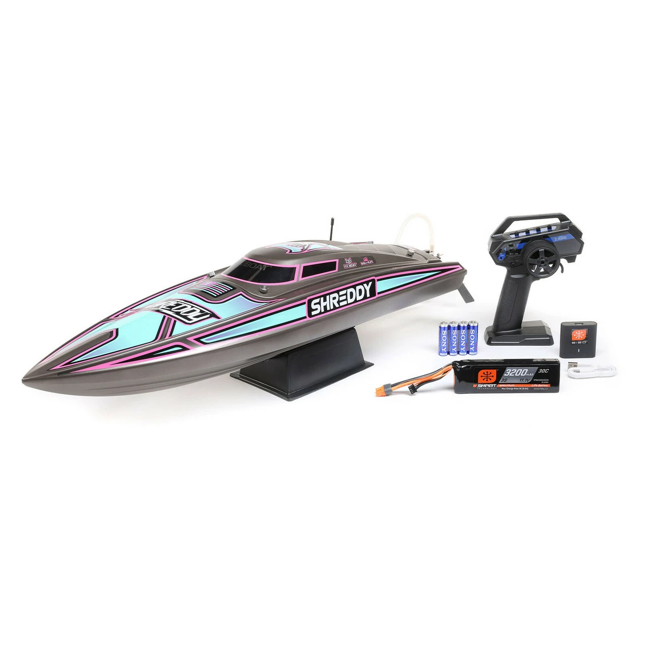 PRB08041T2 PRO BOAT Recoil 2 26" Self-Righting Brushless Deep-V RTR, Shreddy - Image 2