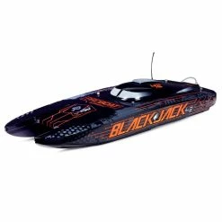 PRB08043T1 PRO BOAT Blackjack 42" 8S Brushless Catamaran RTR: Black/Orange