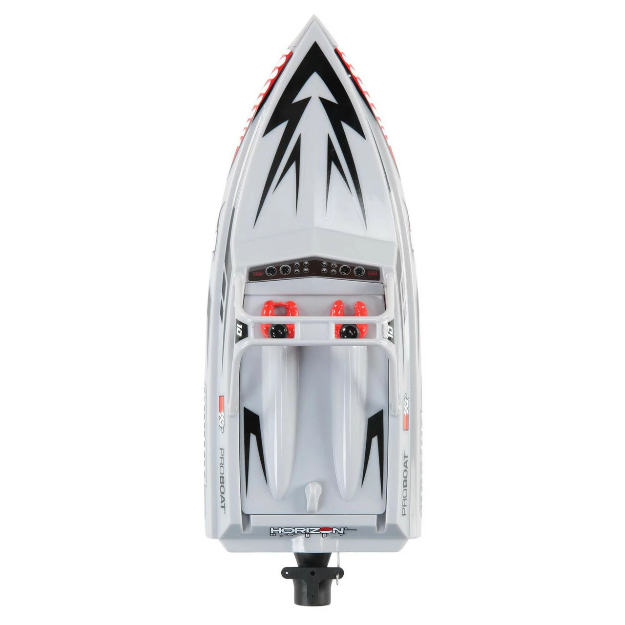 PRB08045T1 Pro Boat Sprintjet 9 Inch Self-Righting RTR Electric Jet Boat (Silver) - Image 5