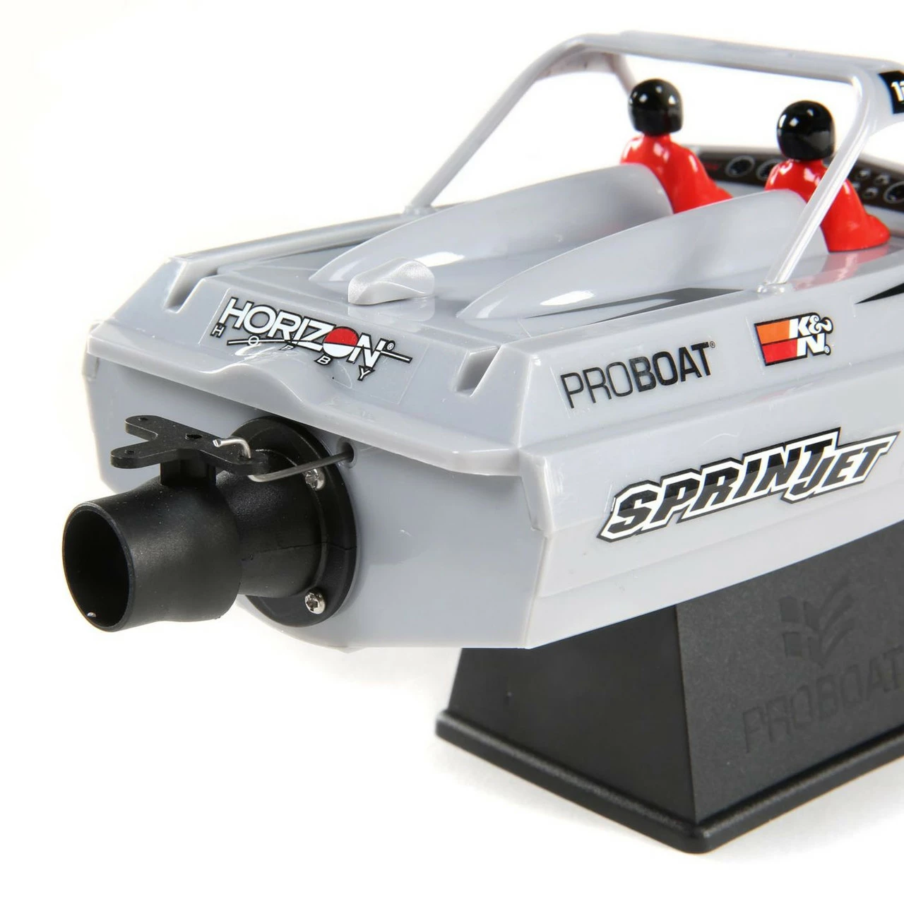 PRB08045T1 Pro Boat Sprintjet 9 Inch Self-Righting RTR Electric Jet Boat (Silver) - Image 3
