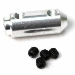 RGRB1233 Rage R/C - Brushless Motor Coupler: Black Marlin Brushless