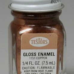 TES1151TT Testors Copper Metallic 1/4 Oz