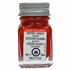 TES1152 TESTORS Enamel 1/4 Oz Metallic Red