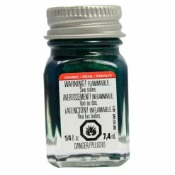 TES1530TT TESTORS Enamel 1/4 Oz Metal Flake Green
