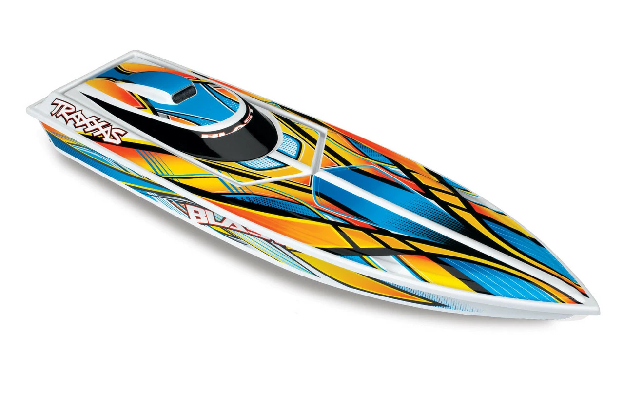 TRA38104-1ORG TRAXXAS Blast 24" High Performance RTR Race Boat - Orange - Image 8