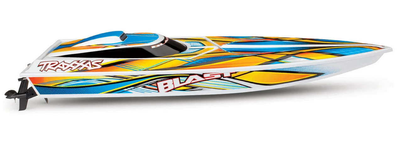 TRA38104-1ORG TRAXXAS Blast 24" High Performance RTR Race Boat - Orange - Image 7
