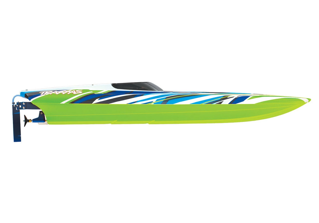 TRA57046-4GRNX TRAXXAS M-41 Catamaran RTR TQI - Green X - Image 5