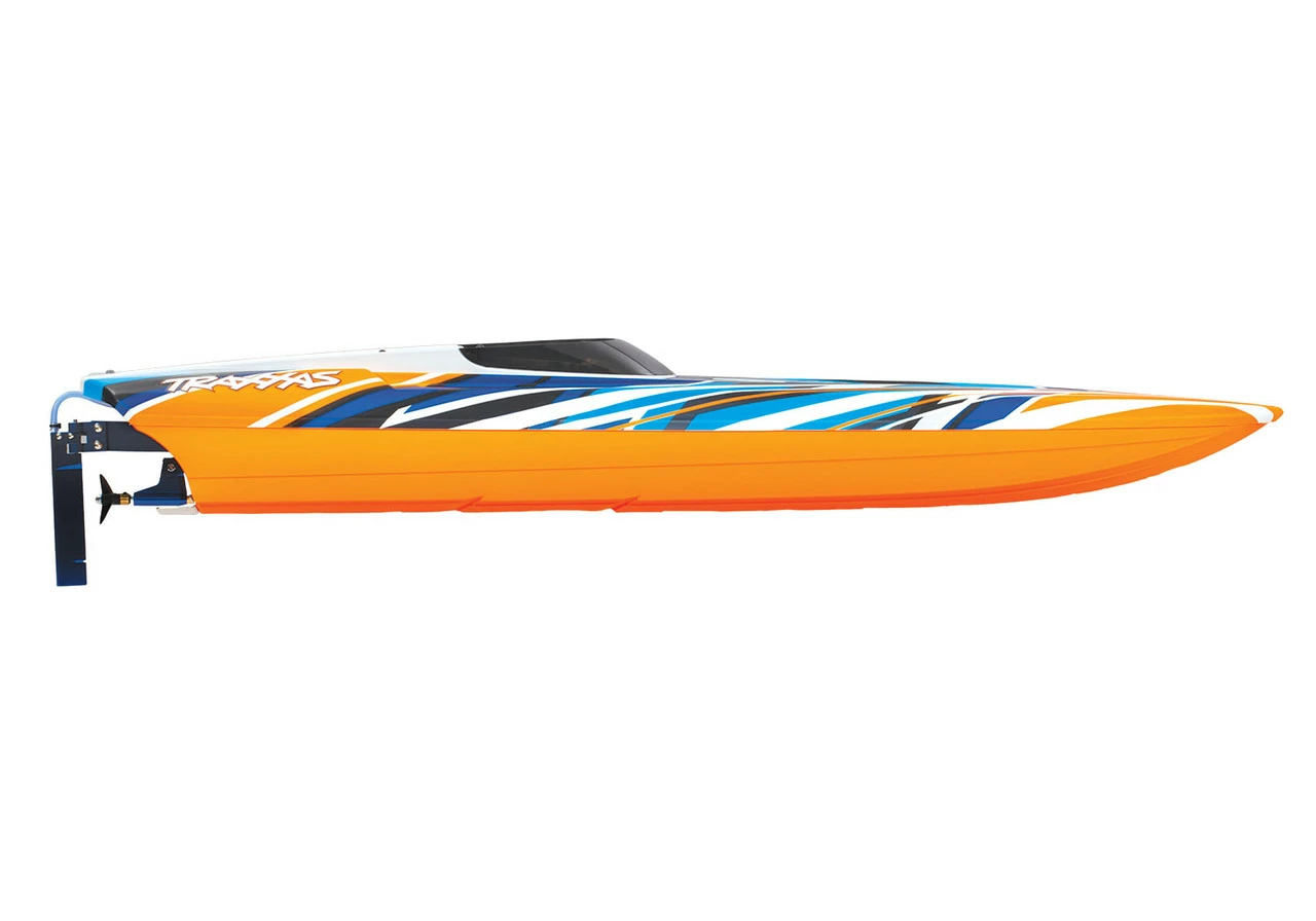 TRA57046-4OR TRAXXAS M-41 CATAMARAN RTR TQI ORANGE - Image 4
