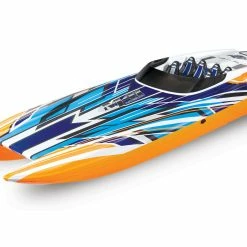 TRA57046-4OR TRAXXAS M-41 CATAMARAN RTR TQI ORANGE