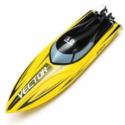VOL79112 VOLANTEX RC RACENT 792-5 Vector SR65 65cm 55KM/h Brushless High Speed RC Boat With Water Cooling System - Yellow